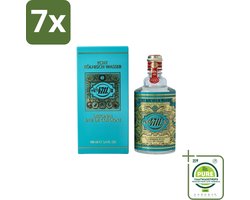 7 x 4711 - Molanus Fles - Grootverpakking - 4711 Original - Molanus - Frisheid Parfum - Geur Eau de Cologne