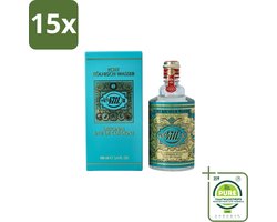 15 x 4711 - Molanus Fles - Grootverpakking - 4711 Original - Molanus - Frisheid Parfum - Geur Eau de Cologne