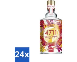 24 x 4711 - Remix Cologne - Spray - Grapefruit - 4711 Remix Cologne Grapefruit - Grapefruit Geur Parfum - Citrus Geur Eau de Cologne