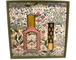 Flora Gorgeous Gardenia and Brilliant Lipstick Set /18g Eau de Parfum
