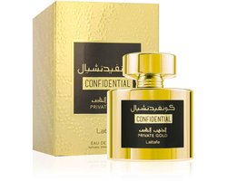 Lattafa Confidential Private Gold spray ( ) Eau de Parfum
