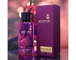 Monster Roses Musk Fragrance - Verleidelijke Roos-Muskus Geur | Luxueus, Sensueel & Tijdloos Eau de Parfum