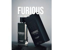 Pendora Scents Furious for Man - Krachtige Houtachtige Kruidige Geur | Luxueus, Intens & Tijdloos Eau de Parfum