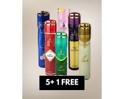 Air Freshener - Mix Lot de 6 - Tamara, Sharaf, Jaleel, An Island, Nabeela, Amalia - d’Ambiance Oriental Parfum