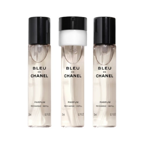 Bleu De Chanel Set Twist and Spray 3 x Parfum