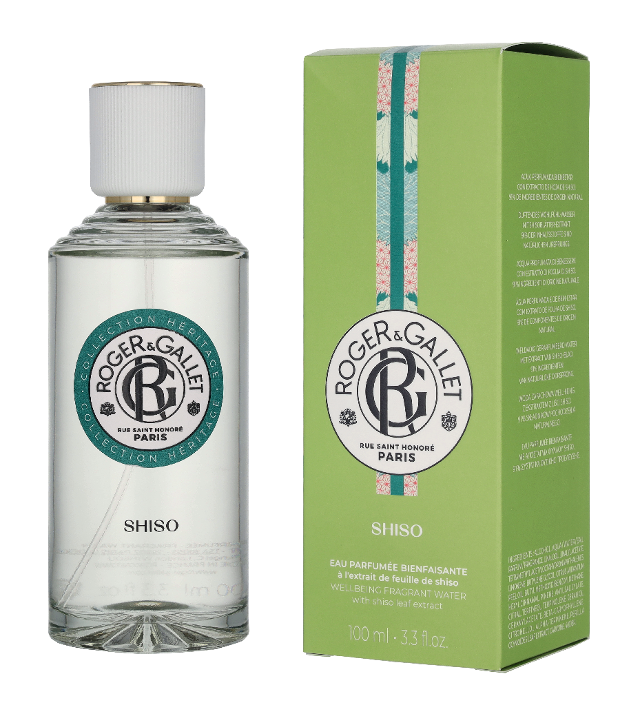 Shiso Wellbeing Fragrant Water Eau de Toilette