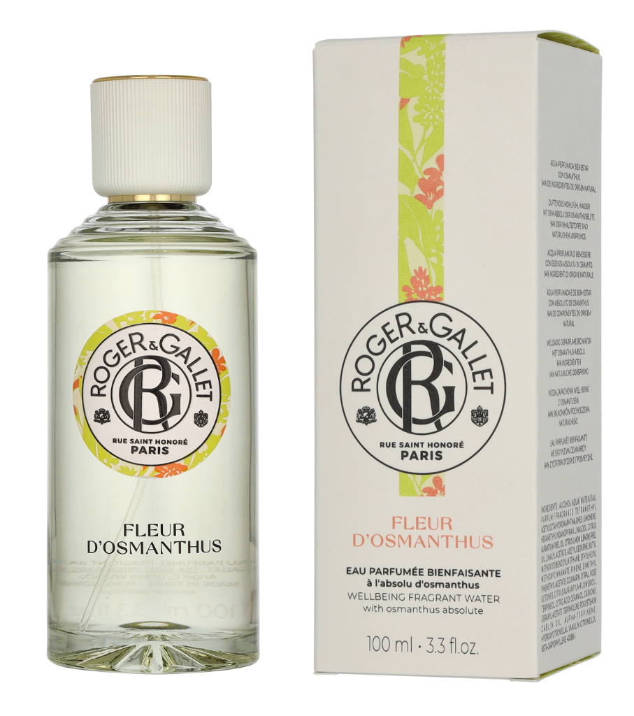 Fleur D’Osmanthus Wellbeing Fragrant Water 3 x 100 g Eau de Toilette