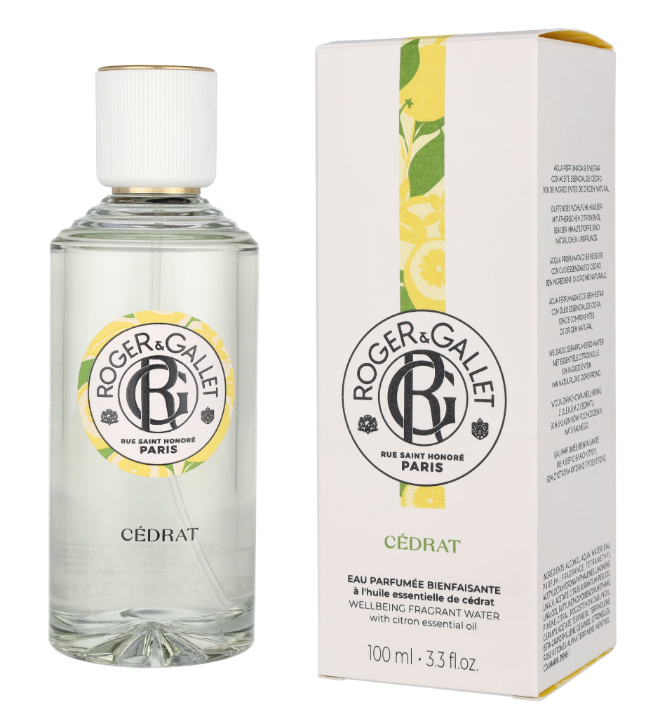 Cedrat Wellbeing Fragrant Water Eau de Toilette Eau de Parfum
