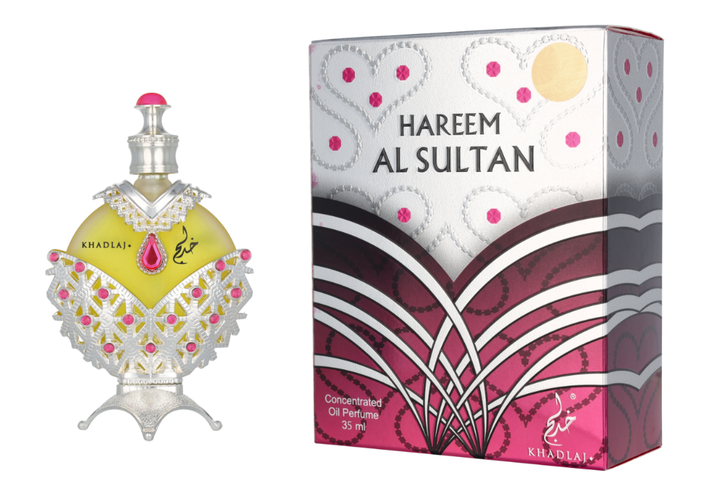 Women’s Hareem Sultan Silver Attar Oil Perfume Parfum en parfum extract Eau de Toilette